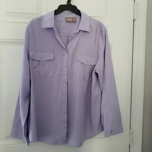 Chico's long sleeves button down shirt for women